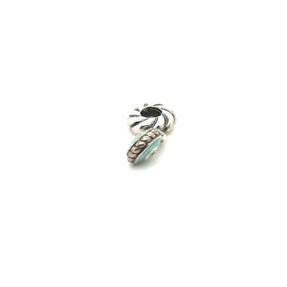 Pandora Sterling Silver Evil Eye Charm Turquoise Enamel S925 ALE 790554EN09